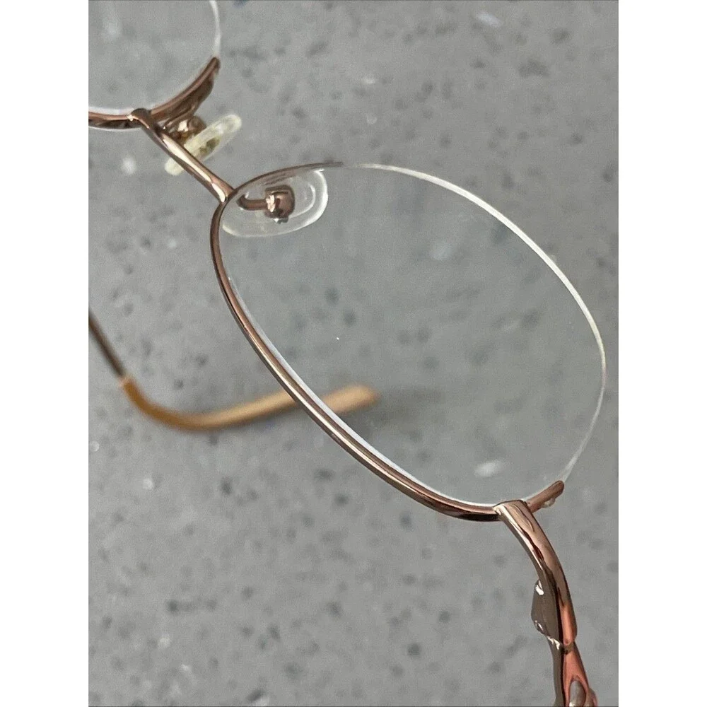 Sans Pareil Eyeglasses Frames ONLY LINDA EVANS 293 SAND Women's Brown 50-18-135